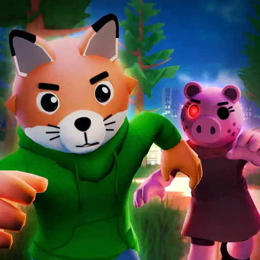 Official Roblox game icon for Piggy: Intercity