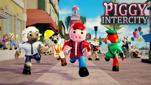 Official Roblox listing thumbnail for Piggy: Intercity